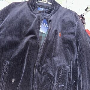 Polo Ralph Lauren Pony Embroidered Corduroy Bomber Jacket